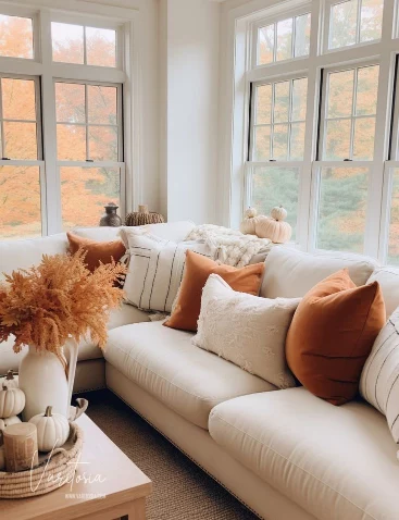 COZY AUTUMN LIVING ROOM