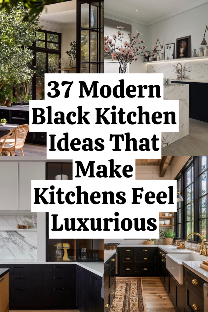 37 Black Kitchen Ideas Designers Won't Share