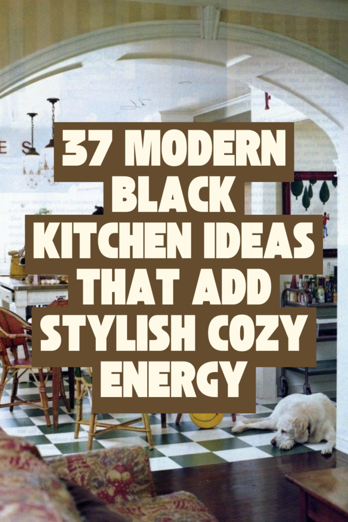 37 Black Kitchen Ideas Designers Won't Share