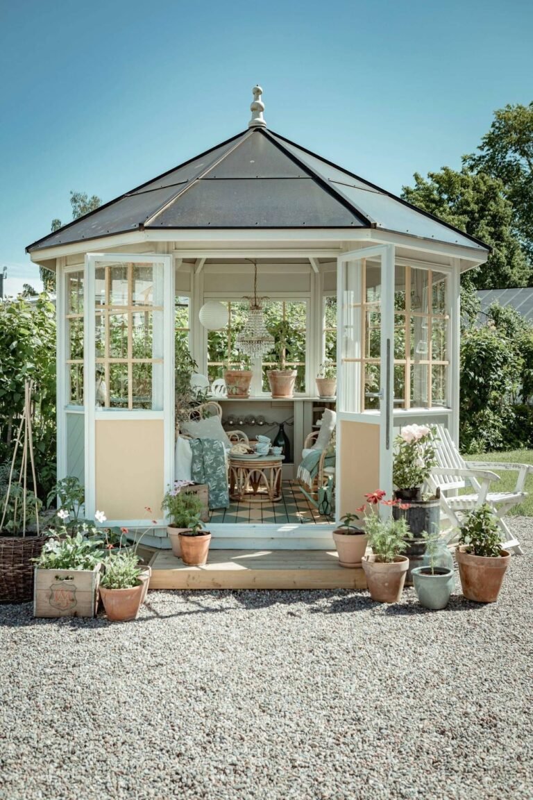 Garden Oasis with a Gazebo