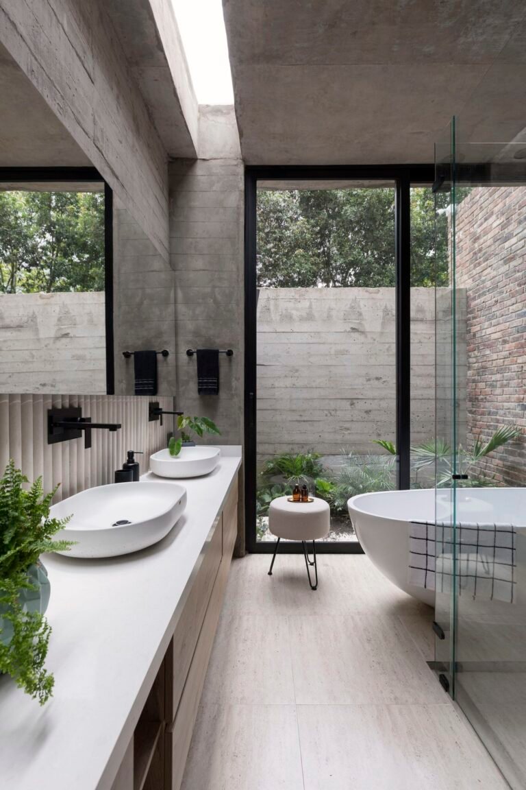 Japanese-Inspired Bathroom