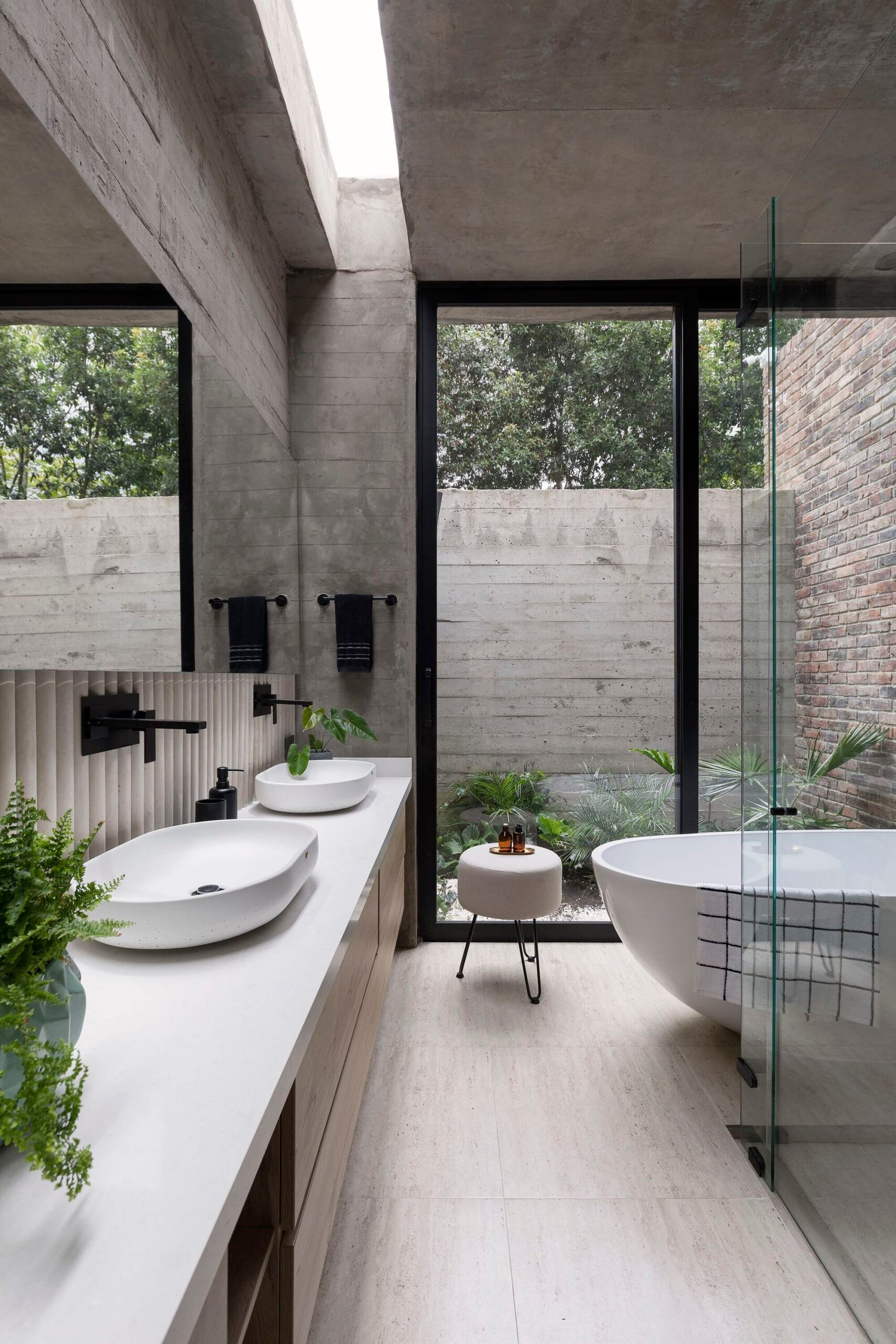 Japanese-Inspired Bathroom