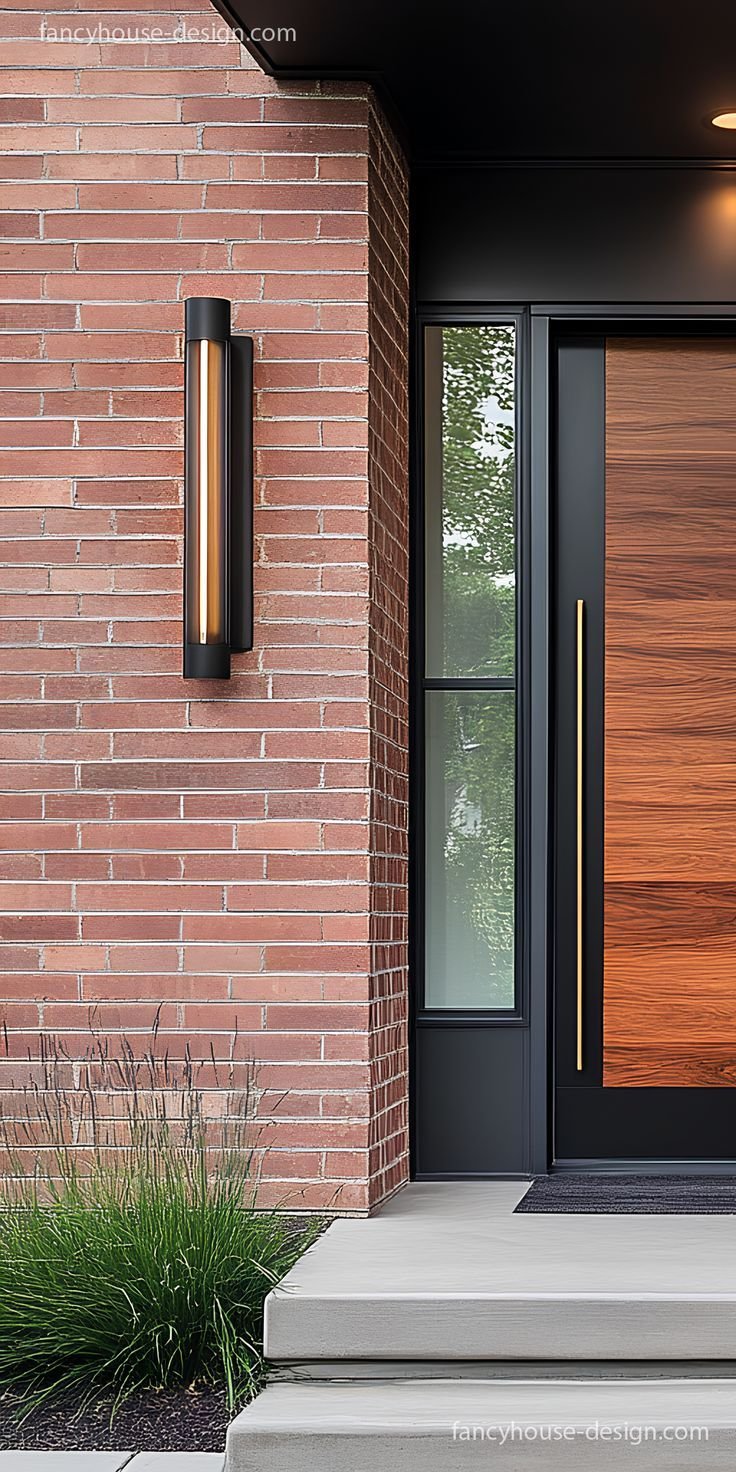 Modern Front Door Idea