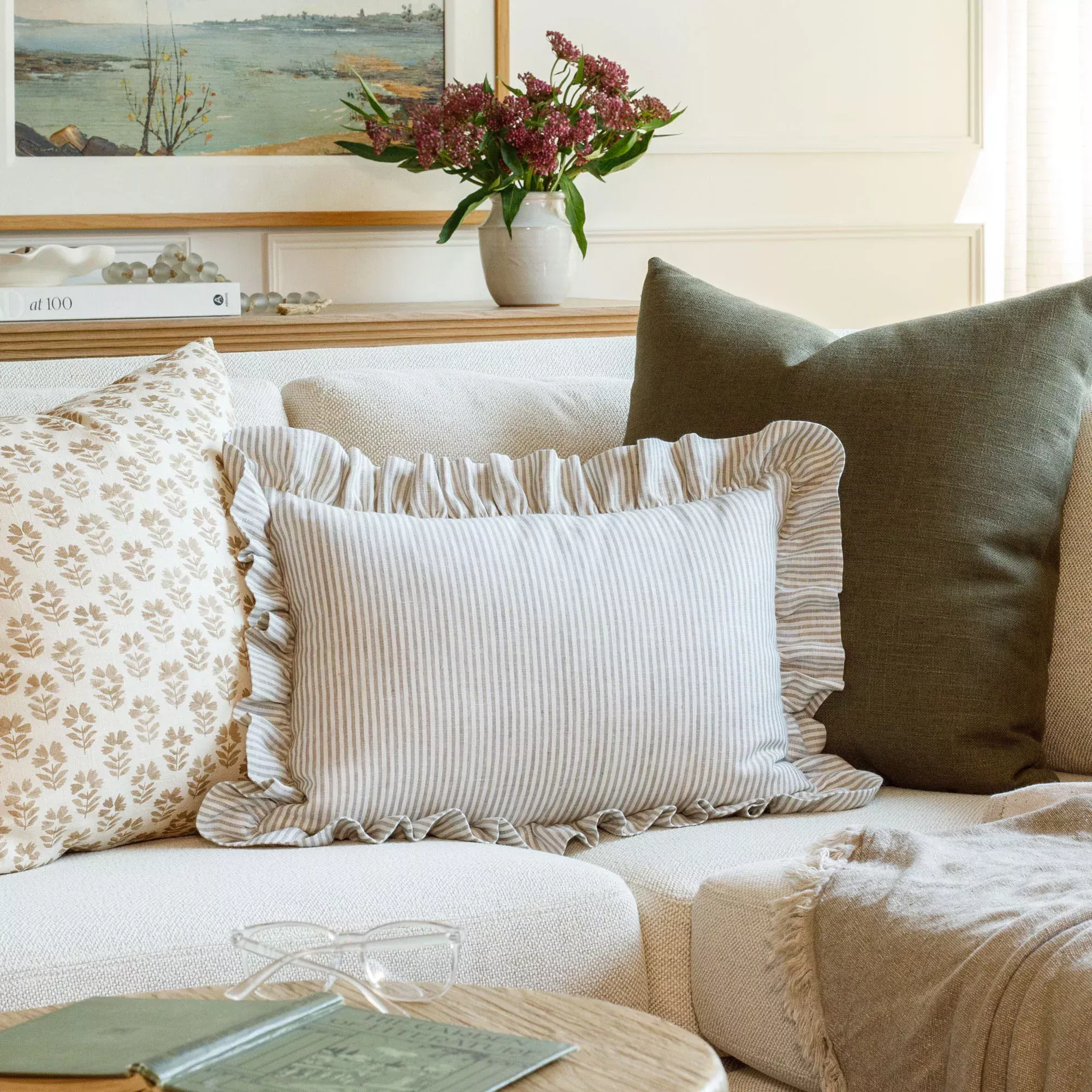 Sectional Living Room Styling